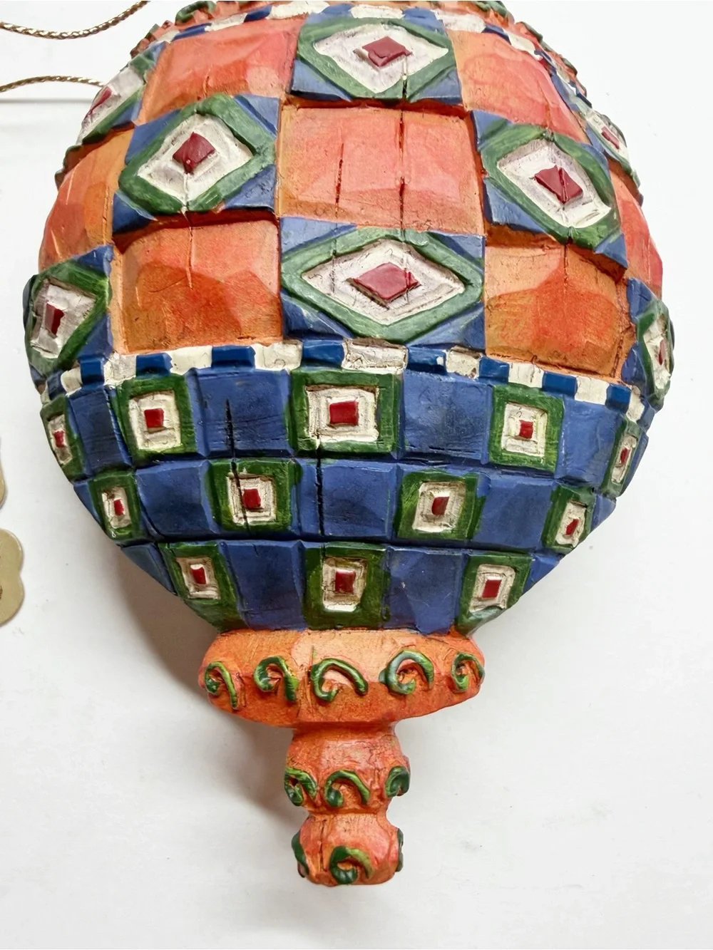NEW Vintage Heartwood Creek Jim Shore Enesco Hand Crafted Ornament